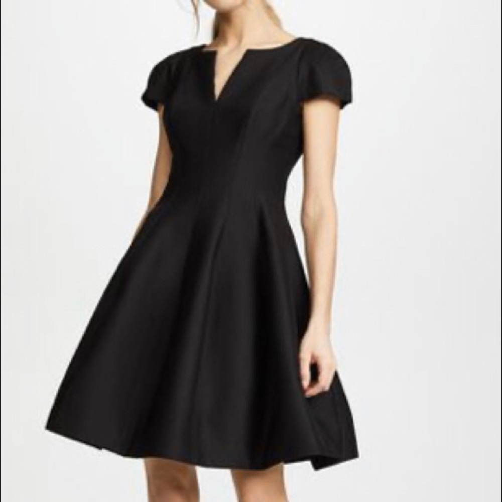 Halston Black Dress